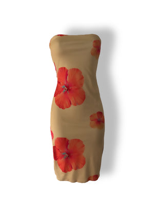 Shore Hibiscus Dress