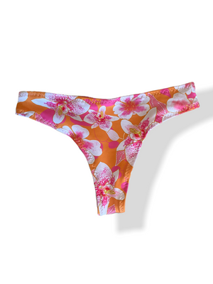 Fuchsia Mango Floral Stitched Bottoms