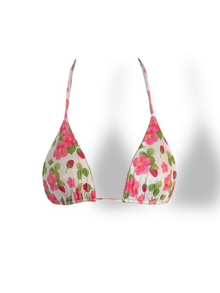 Blush strawberry Triangle top – Sundia Swimwear